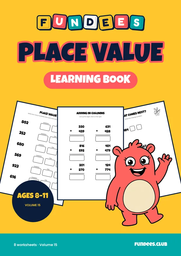 Place Value 15, Ages 8–11