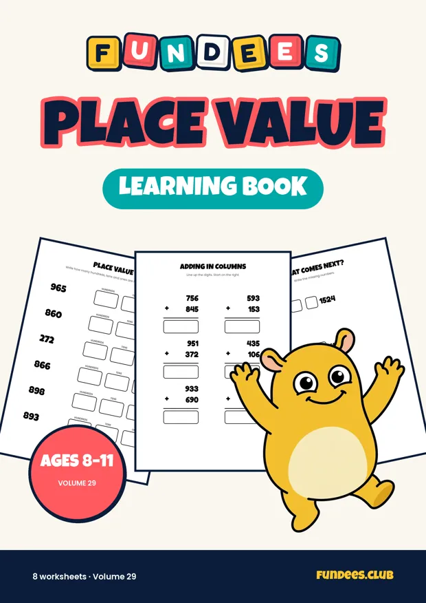 Place Value 29, Ages 8–11