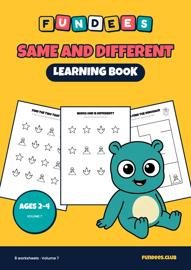 Same and Different 7, Ages 2–4