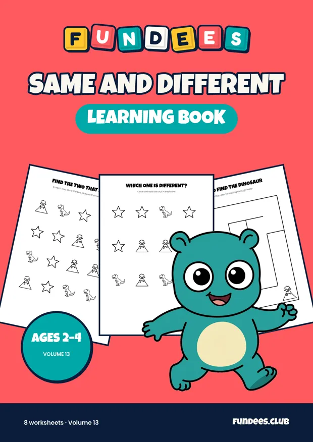 Same and Different 13, Ages 2–4