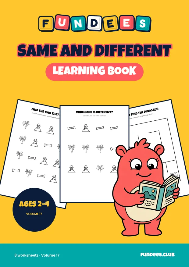 Same and Different 17, Ages 2–4