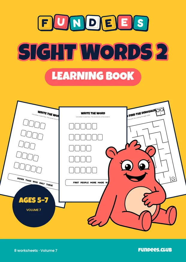 Sight Words 2 7, Ages 5–7