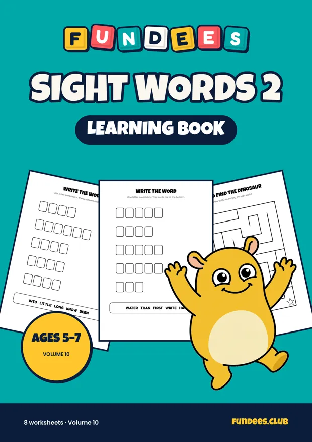 Sight Words 2 10, Ages 5–7