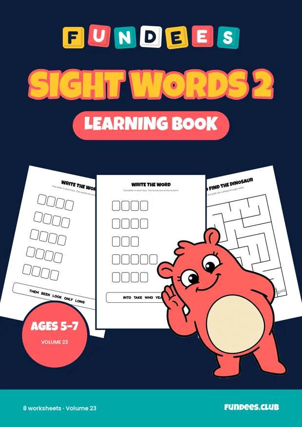 Sight Words 2 23, Ages 5–7