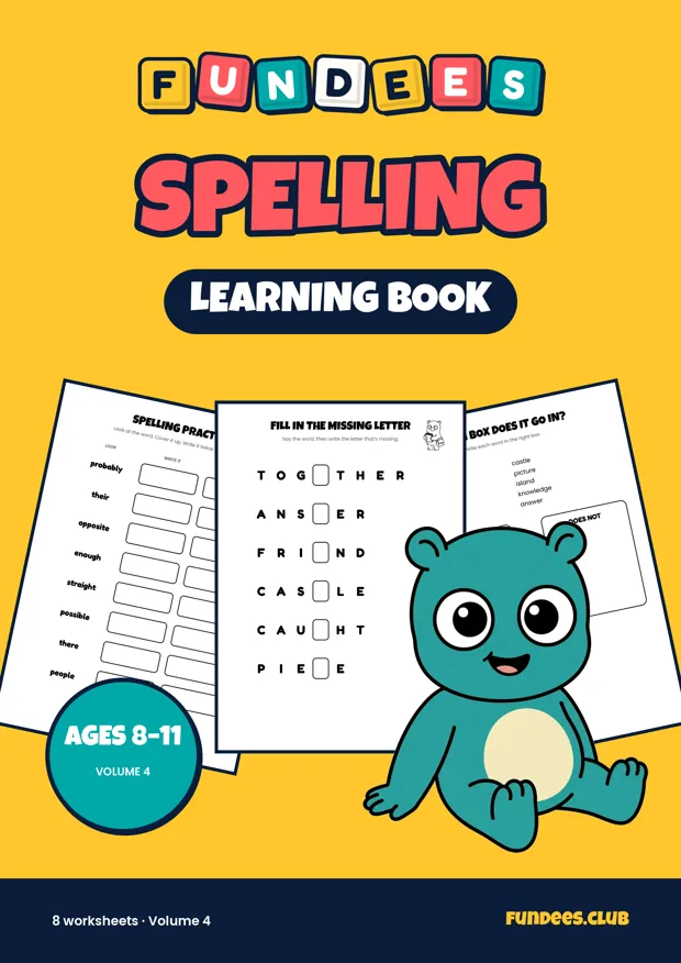 Spelling 4, Ages 8–11