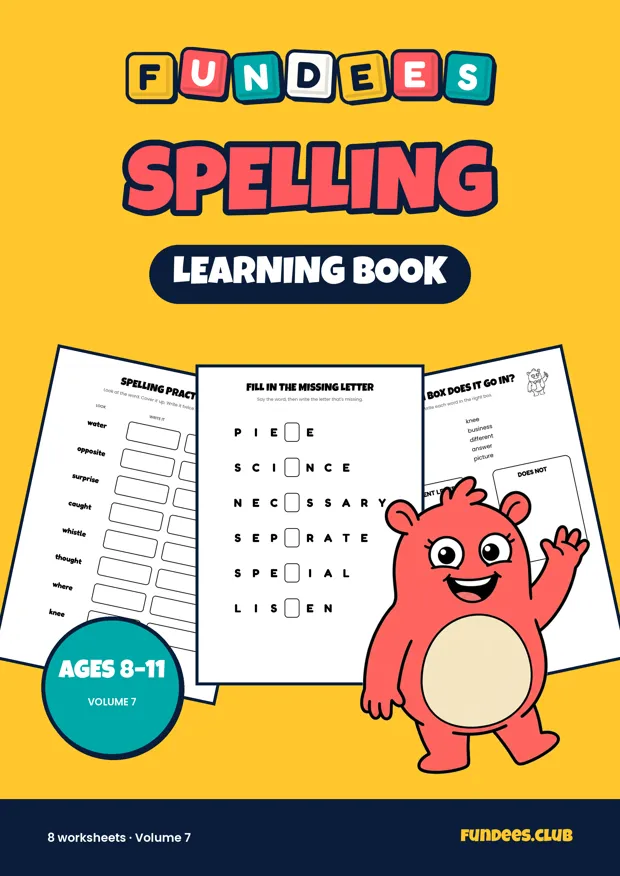 Spelling 7, Ages 8–11