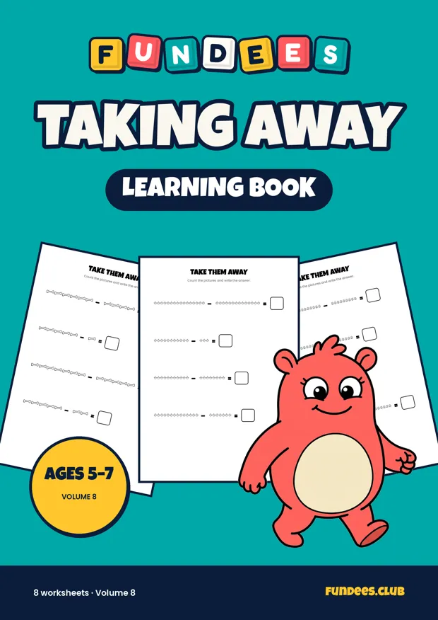 Taking Away 8, Ages 5–7