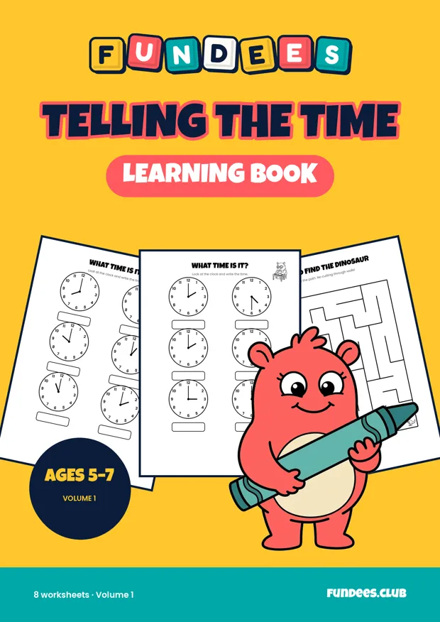 Telling the Time learning books, Ages 5–7