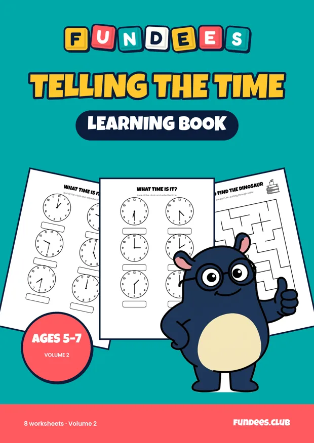 Telling the Time 2, Ages 5–7