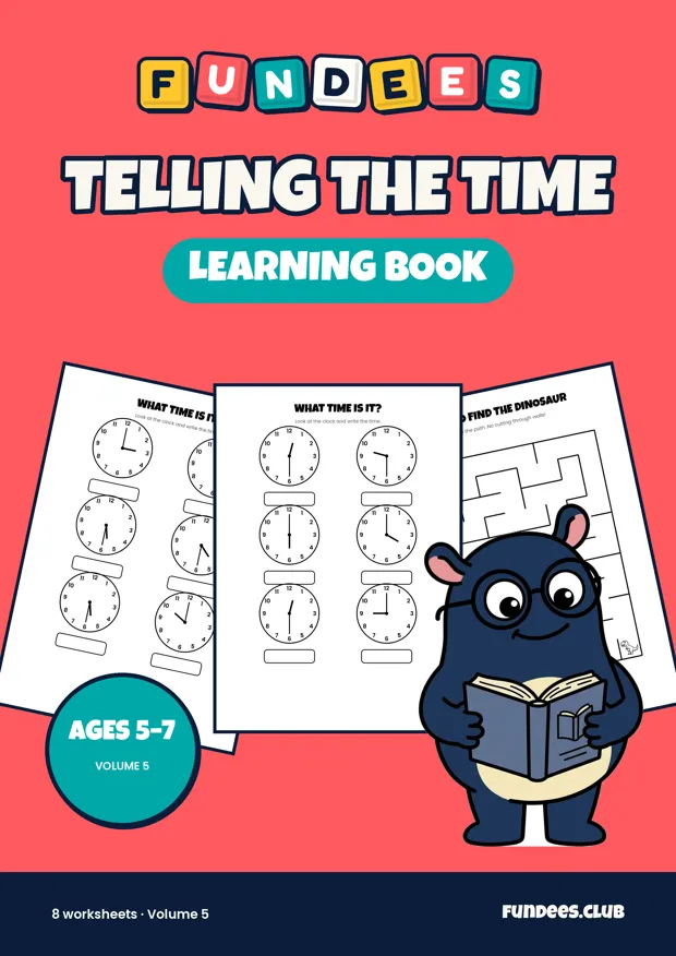 Telling the Time 5, Ages 5–7