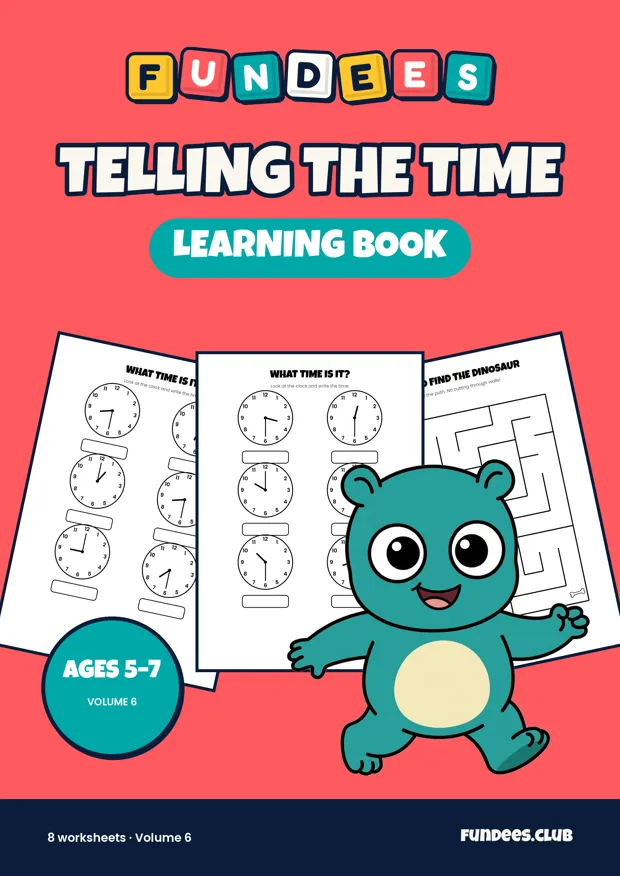Telling the Time 6, Ages 5–7