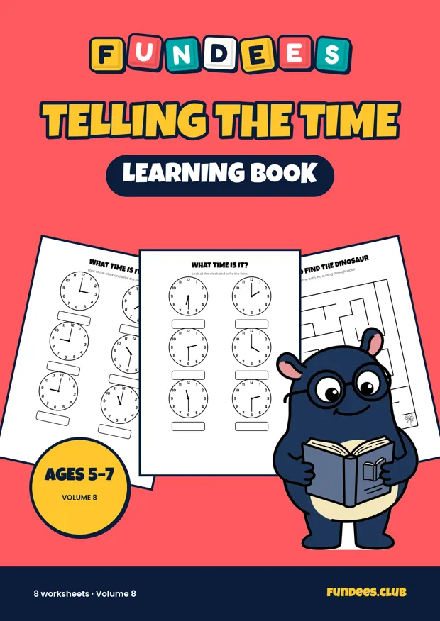 Telling the Time 8, Ages 5–7