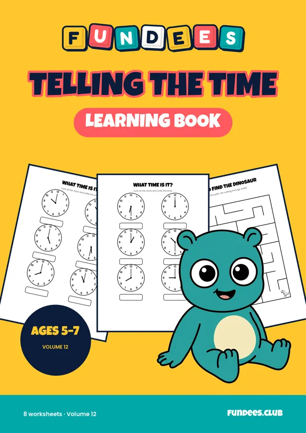 Telling the Time 12, Ages 5–7