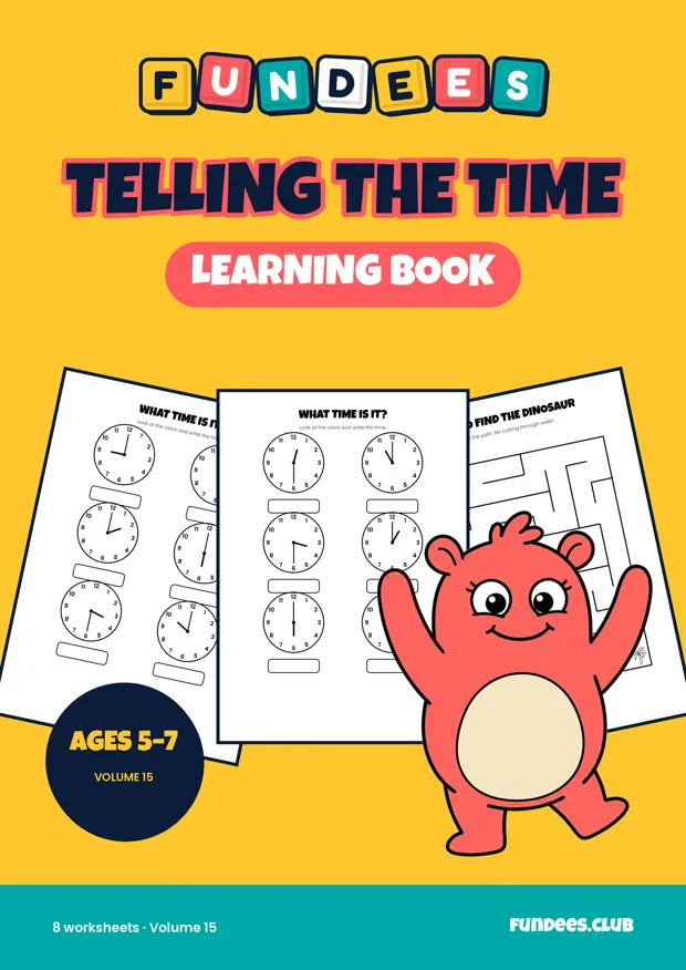 Telling the Time 15, Ages 5–7