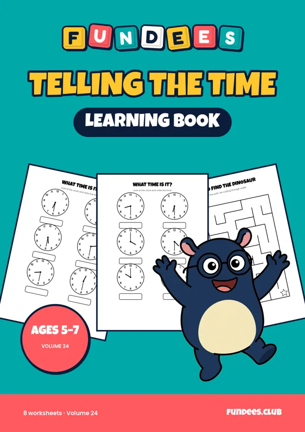 Telling the Time 24, Ages 5–7