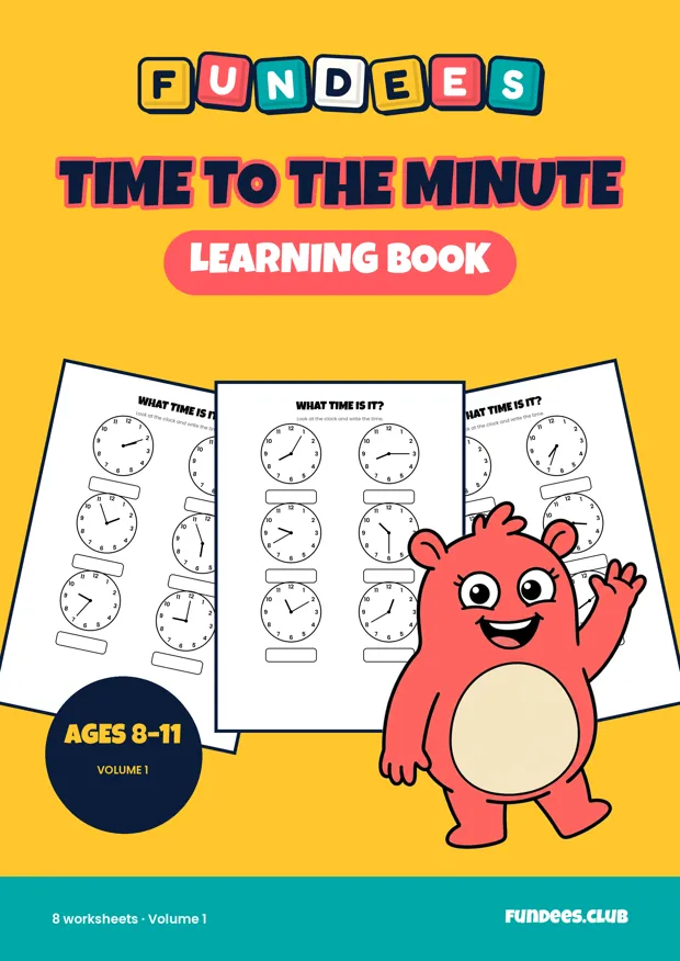 Time to the Minute learning books, Ages 8–11
