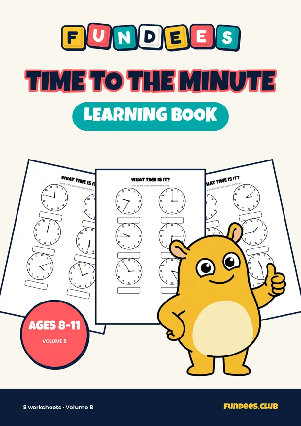 Time to the Minute 8, Ages 8–11